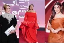 إلهام شاهين ودرة وليلى علوي يتألقن في افتتاح مهرجان الجونة السينمائي التاسع