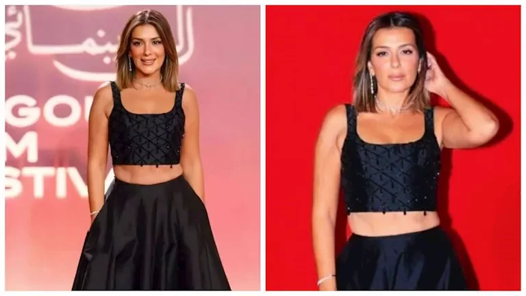 إنجي المقدم تتألق في فعالية "Armani Beauty" خلال مهرجان الجونة السينمائي