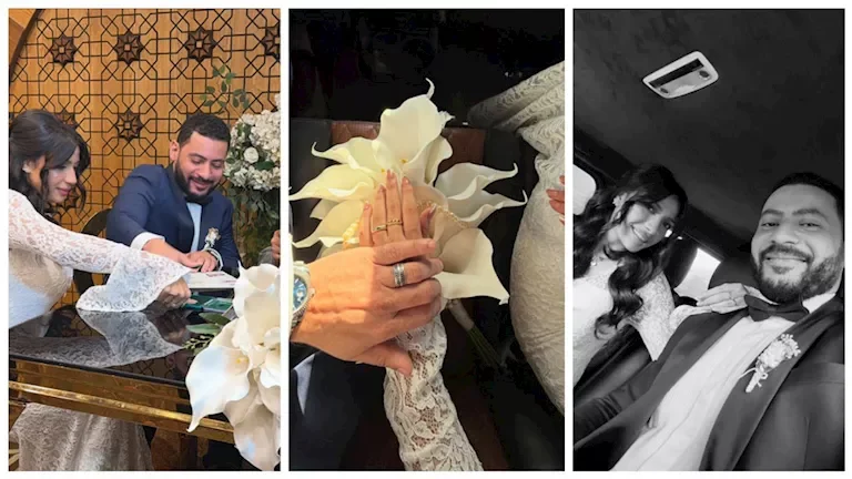 المخرج محمد سلامة يحتفل بعقد قرانه على شمس العجاتي في أجواء عائلية