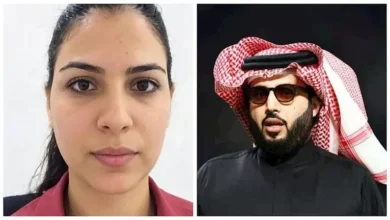 تركي آل الشيخ يواسي والد المضيفة المصرية عزة رمزي بعد وفاتها في هجوم الحوثي