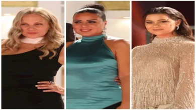تفاصيل إطلالات نجمات مهرجان الجونة: من فستان جيهان الشماشرجي إلى تصاميم الشراشيب والريش