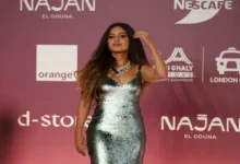 جميلة عوض تتألق بفستان مينت جرين وفتحة ساق جريئة في افتتاح مهرجان الجونة السينمائي