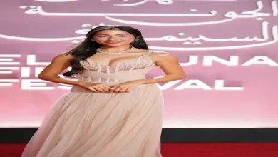 جيسيكا حسام تتألق بفستان بيج جريء في مهرجان الجونة السينمائي التاسع