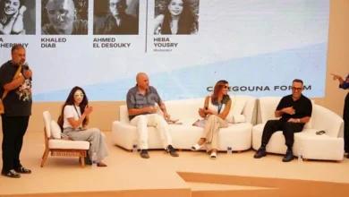 خالد دياب: المصريون دمهم خفيف وإضحاكهم صعب خلال مهرجان الجونة السينمائي