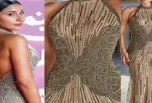 دينا الشربيني تتألق بفستان فاخر من رامي قاضي في مهرجان الجونة السينمائي بسعر 863 ألف جنيه