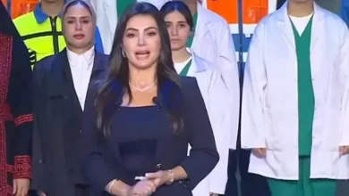 دينا فؤاد تعبر عن فخرها بمشاركتها في الندوة التثقيفية الـ44 بحضور الرئيس السيسي