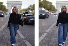 ريم البارودي تتألق بإطلالة كاجوال خلال عطلتها في باريس وتستعد لمسلسل "قبل وبعد"