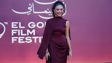 زينة أشرف عبدالباقي تتألق بفستان أنيق في ثالث أيام مهرجان الجونة السينمائي