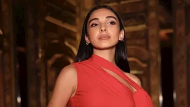 سلمى أبو ضيف تتألق بفستان منقط في اليوم الثالث من مهرجان الجونة السينمائي