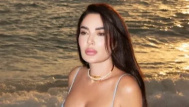 سيرين عبدالنور أمام البحر ومي عز الدين بإطلالة صيفية خلال 24 ساعة