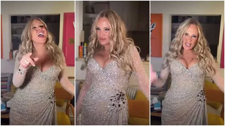 شيرين رضا تتألق برقصها في مهرجان الجونة السينمائي بدورته التاسعة