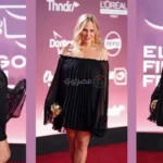 شيرين رضا تتألق بفستان قصير في سابع أيام مهرجان الجونة السينمائي