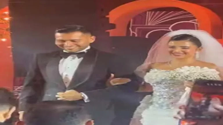صابرين تحتفل بزفاف نجلها نور بحضور نجوم الفن خالد زكي ومحمود حميدة