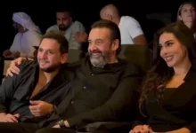 كريم عبدالعزيز وياسمين صبري يشاركان في العرض الأول لفيلم "مطلوب عائليًا" في دبي