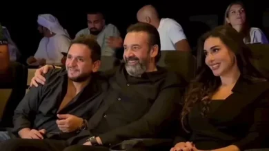 كريم عبدالعزيز وياسمين صبري يشاركان في العرض الأول لفيلم "مطلوب عائليًا" في دبي