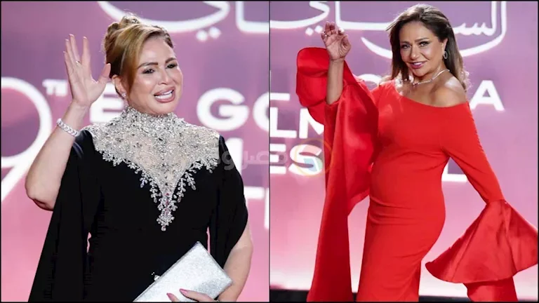 ليلى علوي وإلهام شاهين تتألقان في عرض فيلم "البارح العين ما نامت" بمهرجان الجونة السينمائي