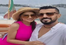 مي عمر تتلقى سيارة لامبورجيني هدية من زوجها محمد سامي في عيد ميلادها