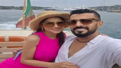 مي عمر تتلقى سيارة لامبورجيني هدية من زوجها محمد سامي في عيد ميلادها