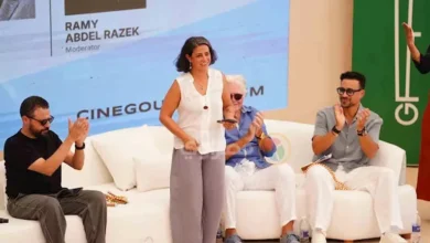 نادين خان تعلن عن تأسيس مؤسسة للحفاظ على إرث والدها محمد خان في مهرجان الجونة السينمائي