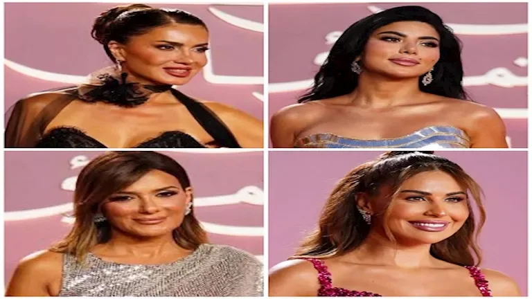 نجلاء بدر تتألق بإطلالة جريئة في ثالث أيام مهرجان الجونة السينمائي