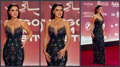 نجلاء بدر تتألق في اليوم السادس من مهرجان الجونة السينمائي