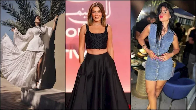 نجوم الفن يتألقون في مهرجان الجونة السينمائي ويشاركون لحظاتهم عبر السوشيال ميديا