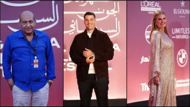 نجوم الفن يتوافدون على اليوم السادس لمهرجان الجونة السينمائي بحضور يسري نصر الله