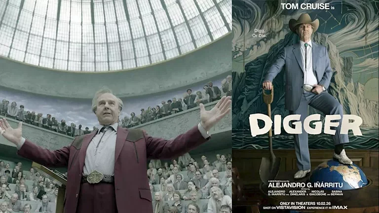 نجوم هوليوود يدعمون فيلم توم كروز "Digger" رغم افتتاحيته الضعيفة