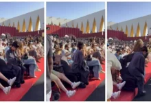 هدى المفتي تتعرض لموقف محرج أثناء حضور ندوة منى زكي في مهرجان الجونة السينمائي