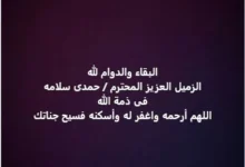 وفاة المطرب الشعبي حمدي سلامة عن عمر ناهز 66 عاماً ونقيب الموسيقيين ينعيه