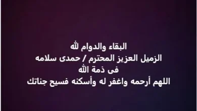 وفاة المطرب الشعبي حمدي سلامة عن عمر ناهز 66 عاماً ونقيب الموسيقيين ينعيه