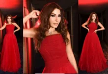 يارا تتألق بفستان أحمر في أحدث جلسة تصوير وتلقى إشادة واسعة من جمهورها