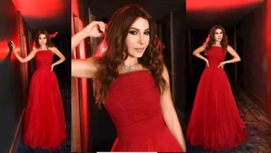 يارا تتألق بفستان أحمر في أحدث جلسة تصوير وتلقى إشادة واسعة من جمهورها