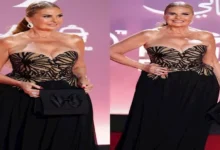 يسرا تتألق بفستان من إيلي صعب بسعر 192 ألف جنيه في مهرجان الجونة السينمائي