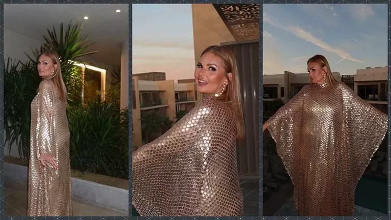 يسرا تشارك صوراً جديدة من مهرجان الجونة السينمائي وتستعرض إطلالتها الأنيقة